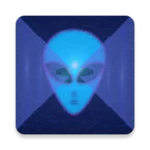 runner in the ufo - music visualizer & live wp android application logo